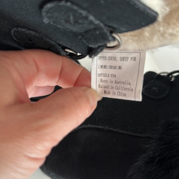 AUSTRALIA LUXE COLLECTIVE GENUINE SHEEPSKIN FUR LINED DUDLEY BOOT - Picture 10 of 13